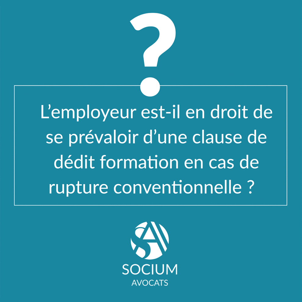 Rupture conventionnelle